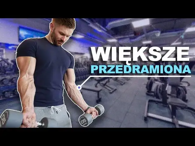 trening przedramion na siłowni